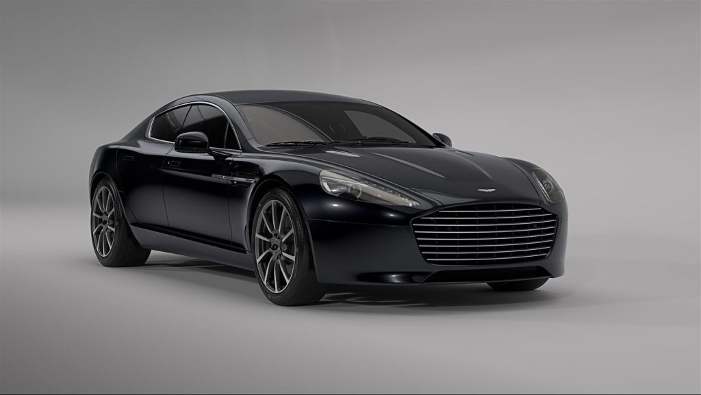 Siyah Aston Martin