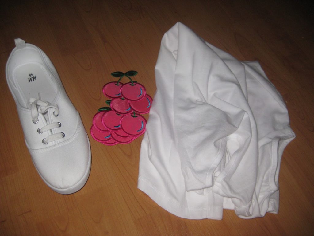 Bez Ayakkabı - Beyaz Bez Ayakkakabı
