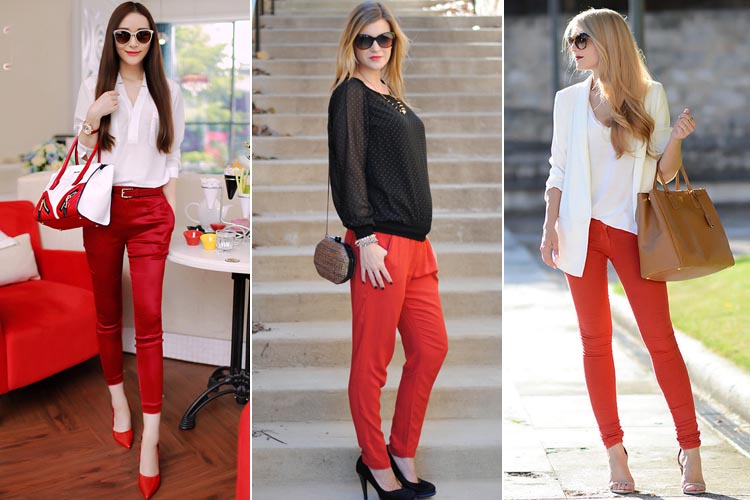 Rüyada Bir Kırmızı Dar Pantolon Giymek Görmek