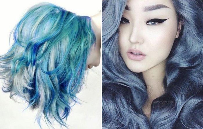 Rüyada Kalın Mavi Güzel Saç Boyalı Görmek